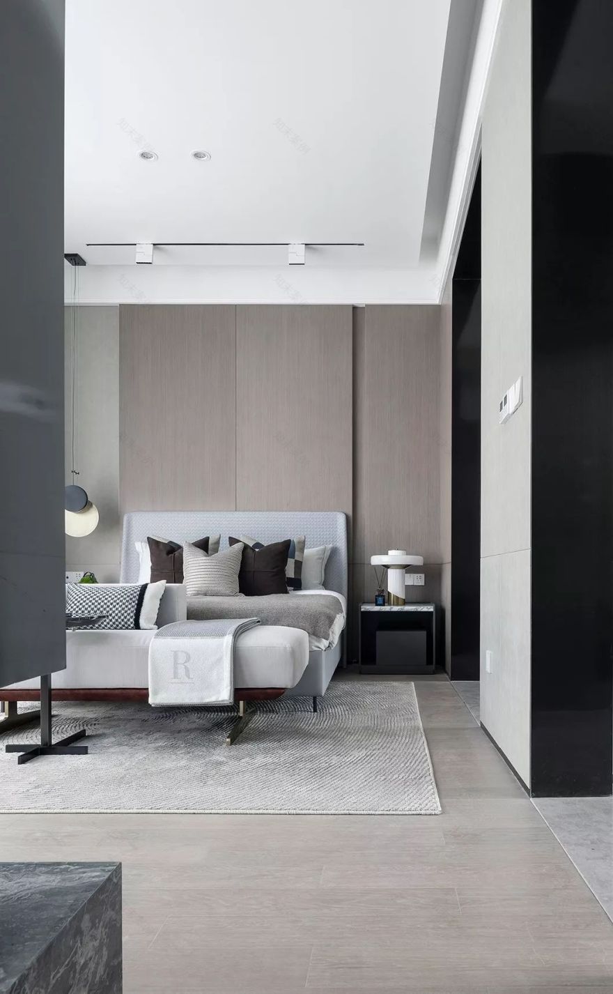 360㎡高级灰别墅 | 围炉夜话,回归本心的感动-29