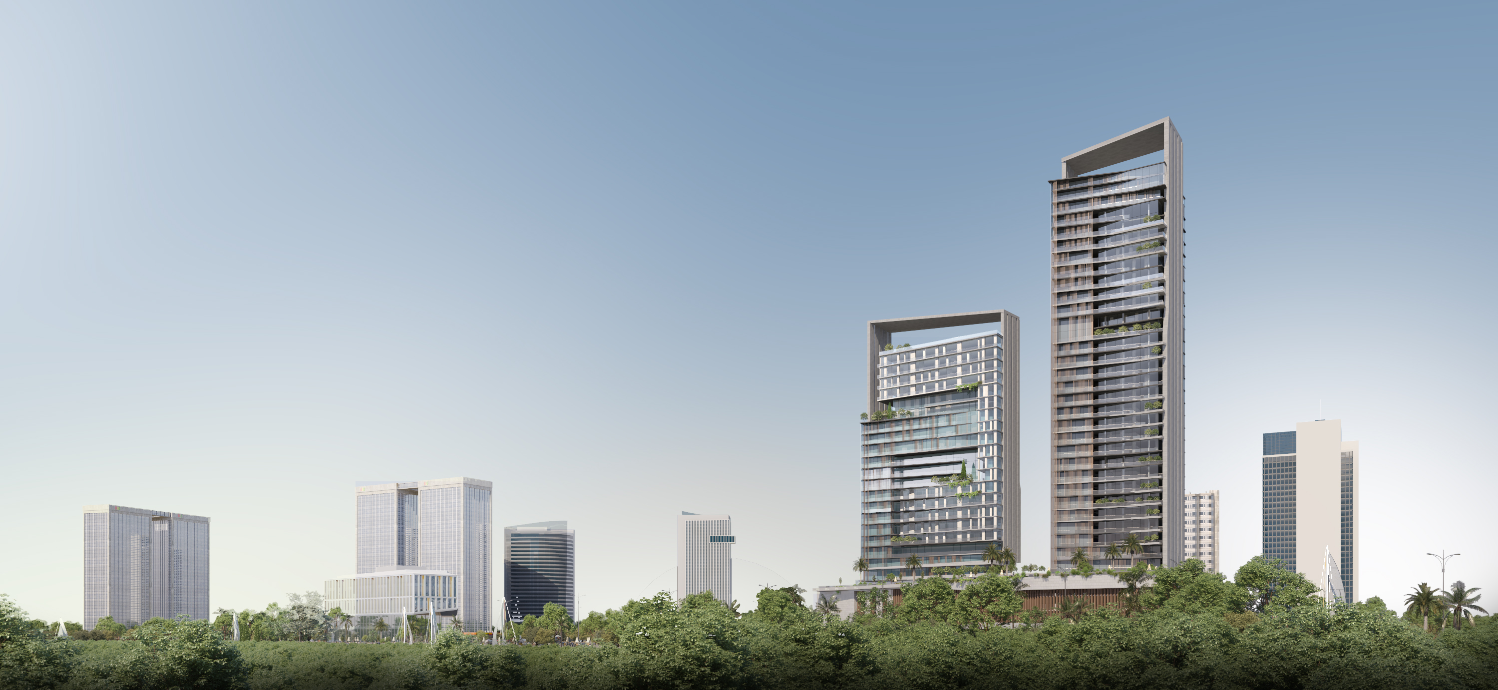 艾尔利姆岛住宅塔楼丨阿联酋阿布扎比丨Ali Basiony-27