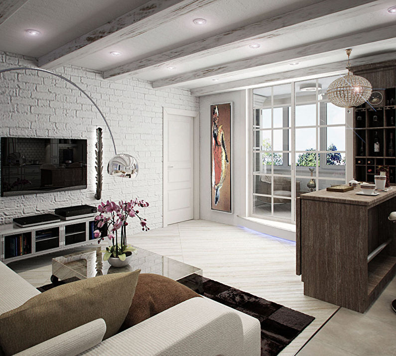 72平米公寓室内设计丨Юлия Агафонова-8