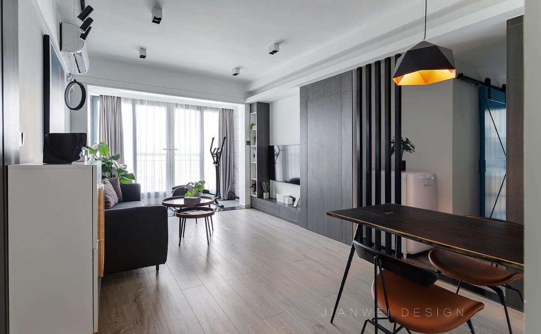 新青年家居 | 简约时尚,功能齐全的平层设计-2