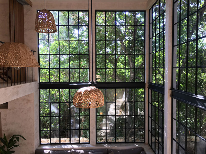 墨西哥热带雨林中的双层公寓-21