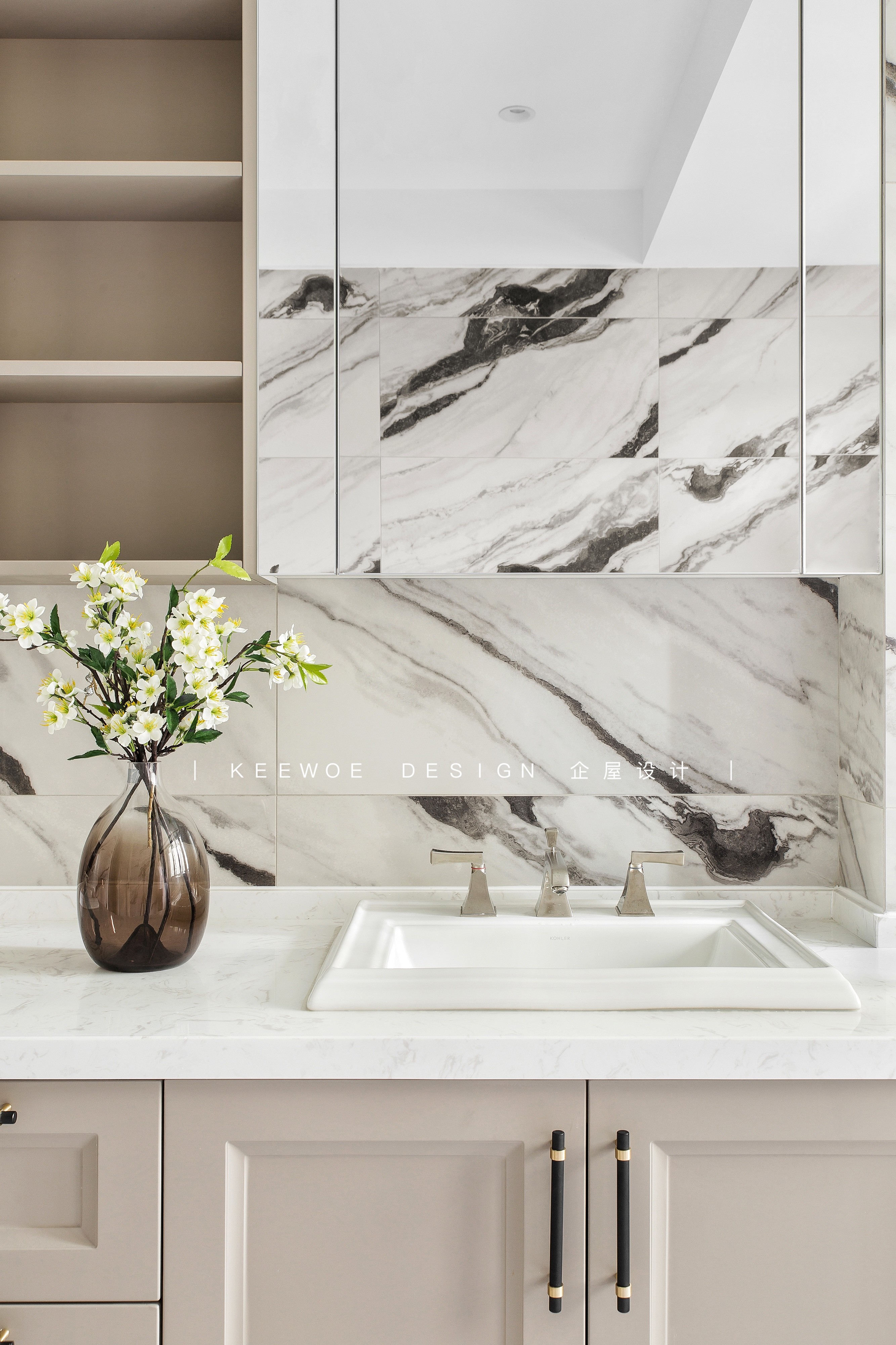 企屋设计现代轻奢 400m2 别墅设计丨中国镇江-33