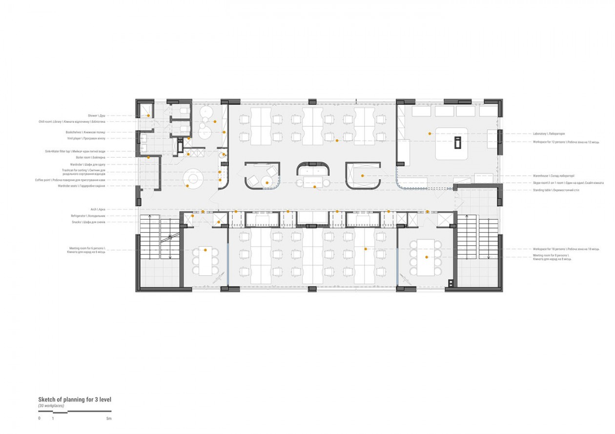 735㎡简约风办公空间设计-29