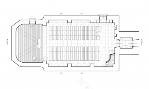 archiweb·cz 福音派教堂室内重建丨捷克-27