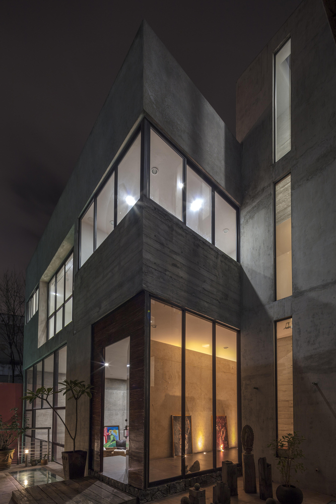 墨西哥城火山石住宅-50