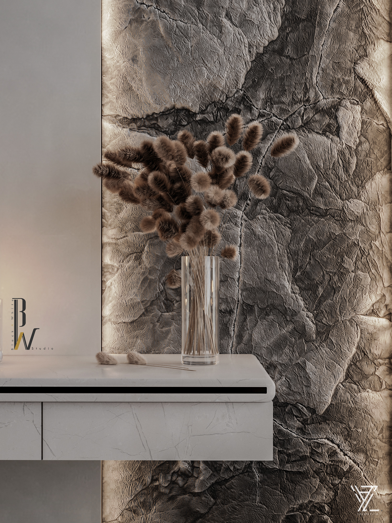 主卧丨阿曼丨Black N White-13