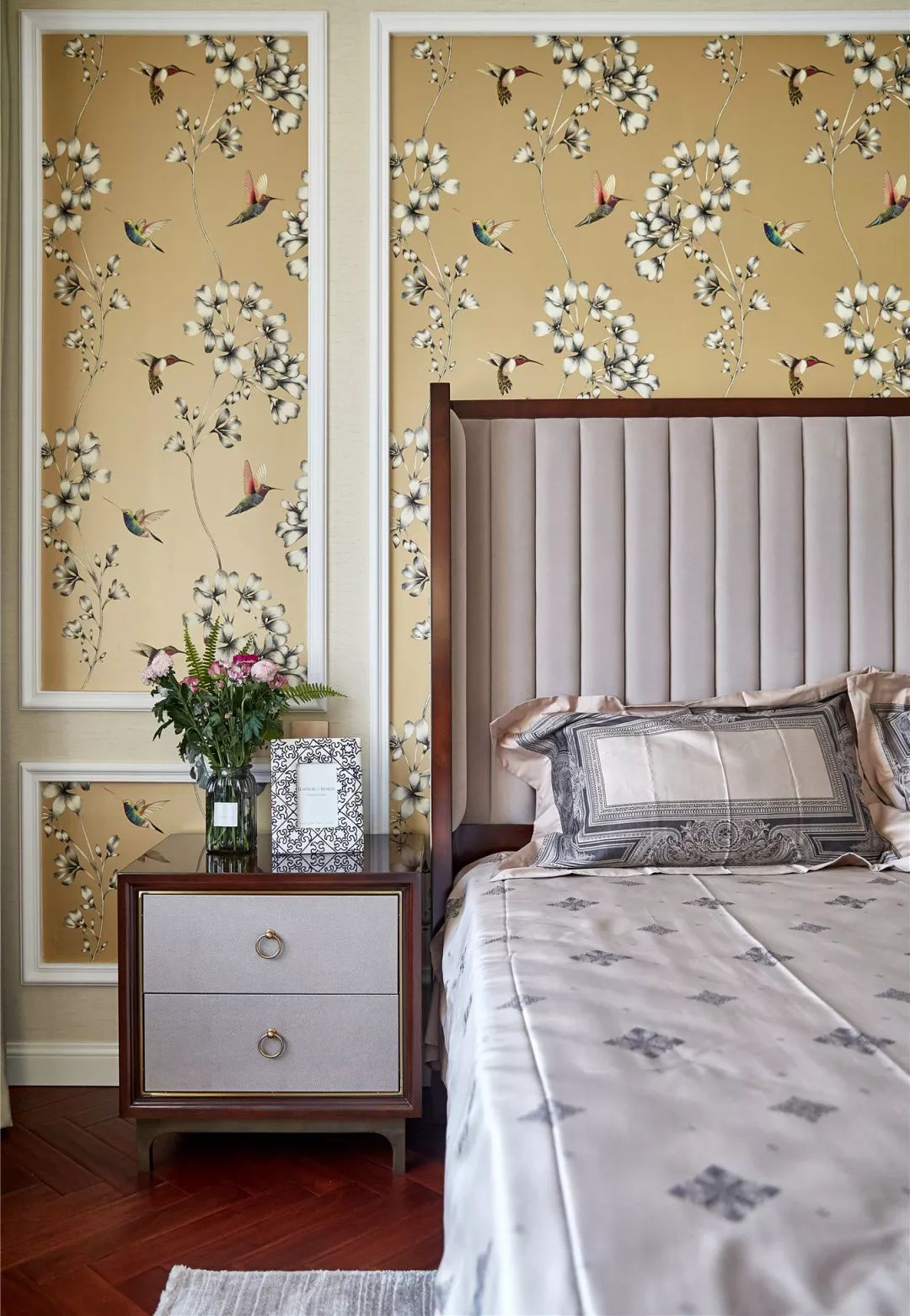 天津 190 平米美式混搭家居设计，简约优雅的中性色调生活空间-28