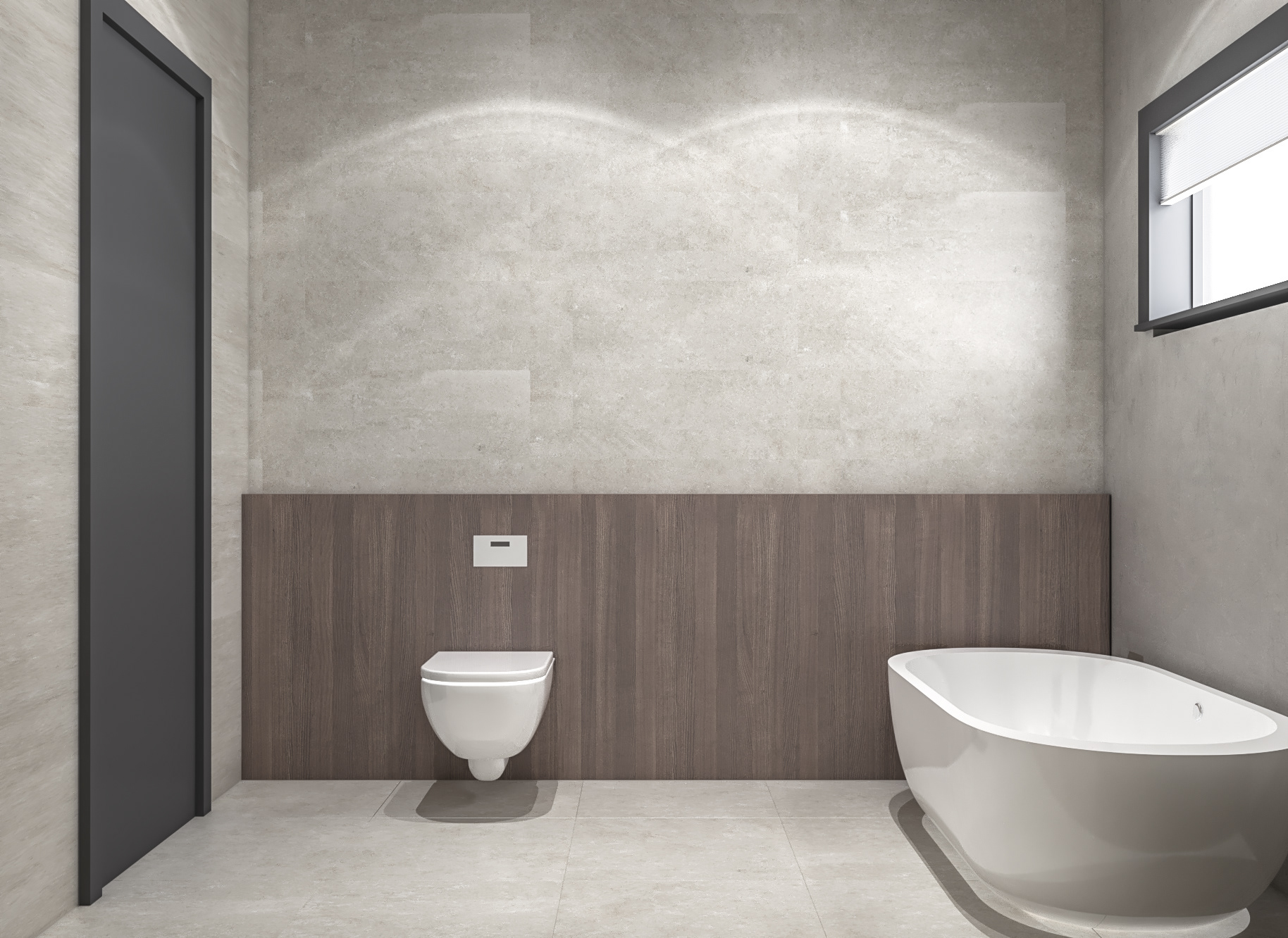 140㎡中性色系空间设计 既温暖又舒适-17