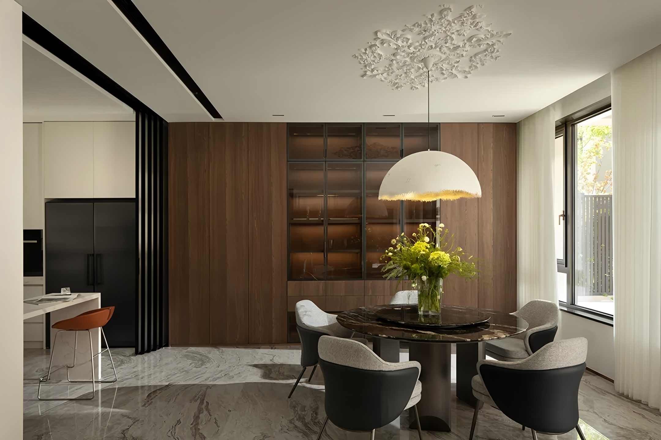 上海520m²无界艺邸丨中国上海丨栖檐设计-45