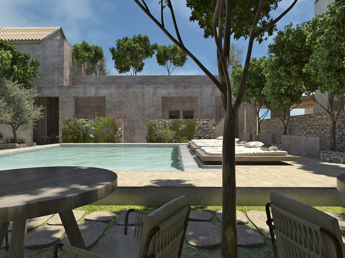 Spa Acro Suites室外空间设计 Utopia酒店设计丨希腊-1