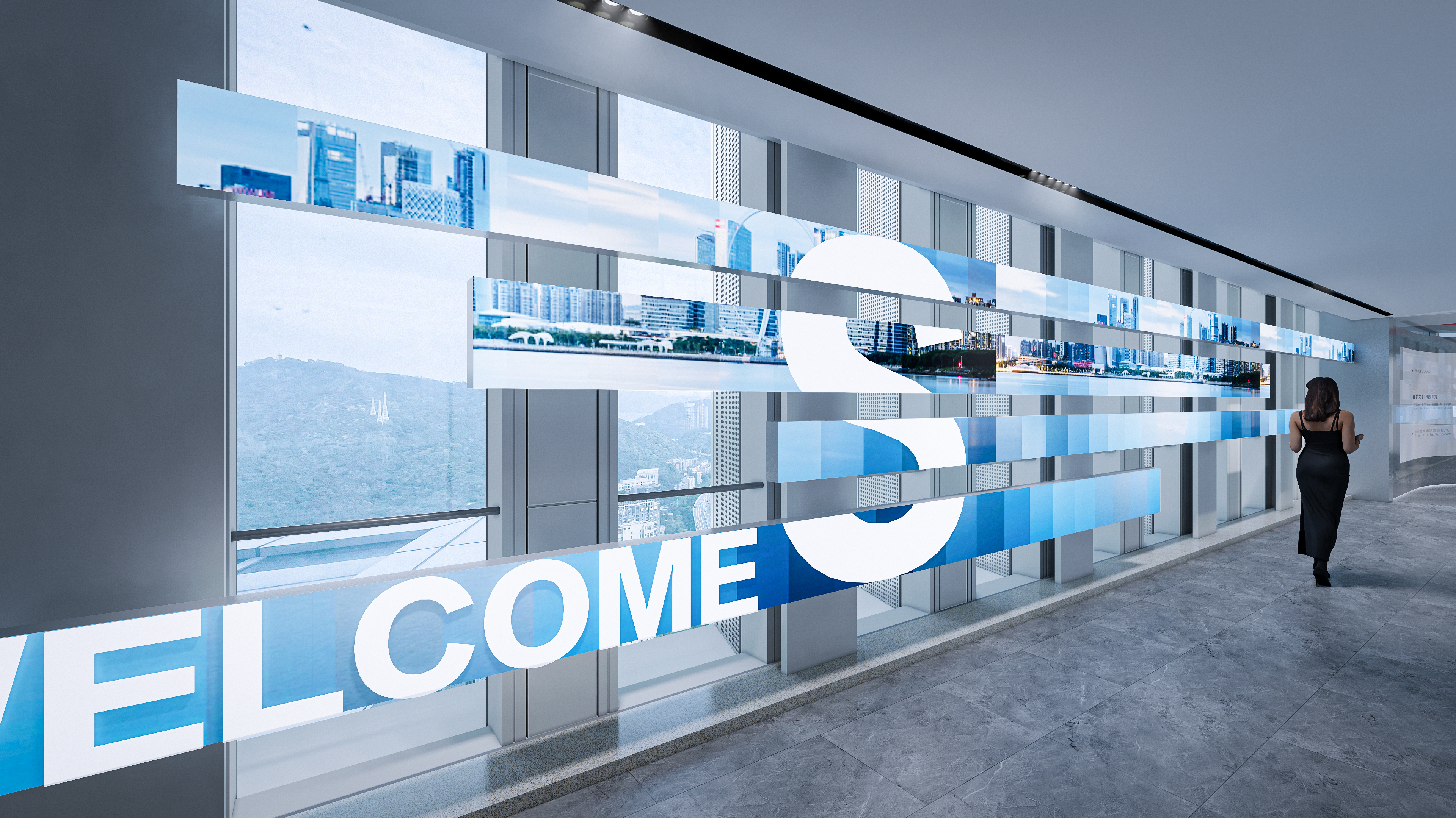 顺丰前海总部展厅设计-0