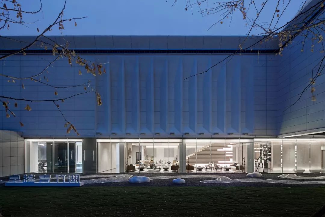 静谧高级灰 | 长沙卓越青竹湖售楼处设计鉴赏-15