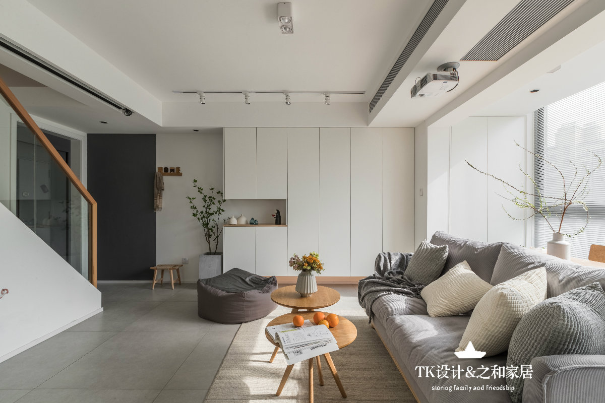 金地自在城 79 方现代日式 Loft 公寓 | 阳光、储物、互动的极致设计-14