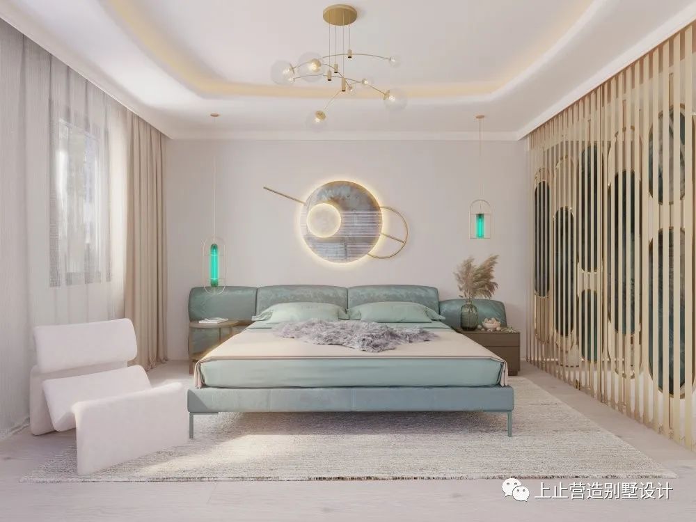 高迪曲线之美,上止营造空灵家居空间丨上止营造别墅设计-26