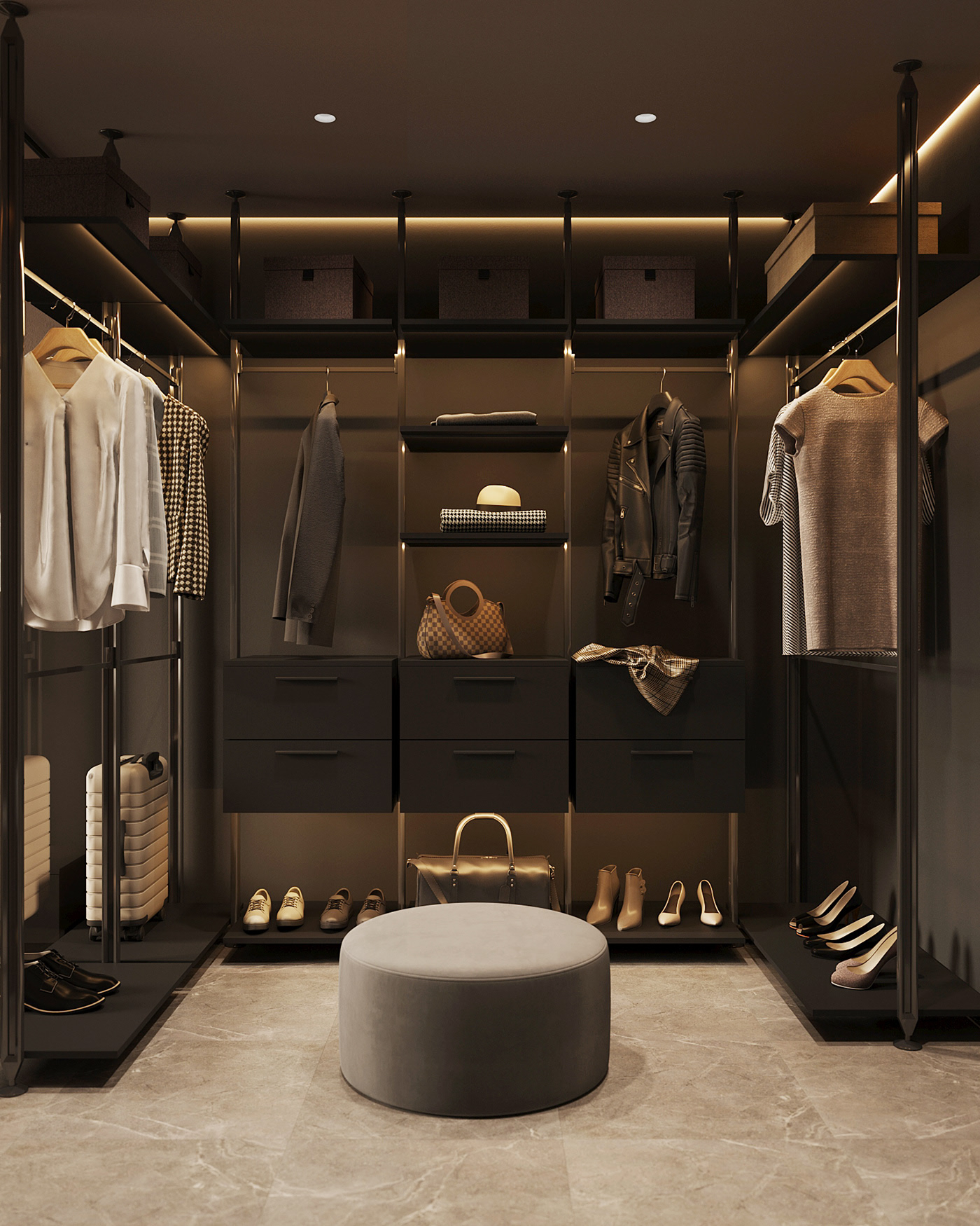 84平 南北通透住宅设计！-23