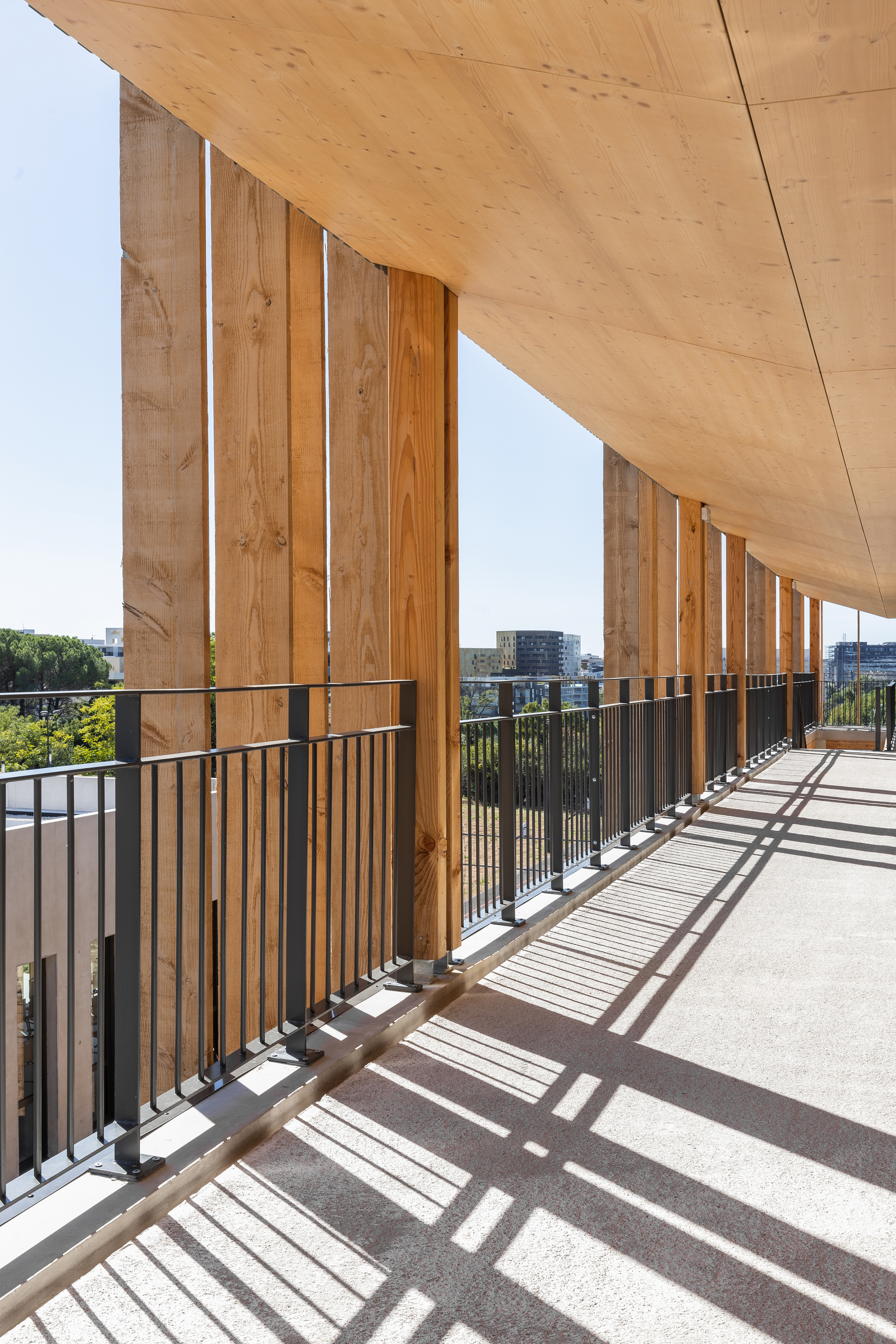 Port Marianne 中学丨法国蒙彼利埃丨A+Architecture 和 AMG Architectes-33