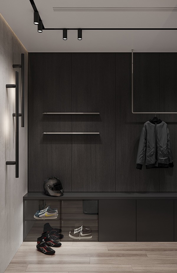 高级灰色系公寓设计 超舒适-3