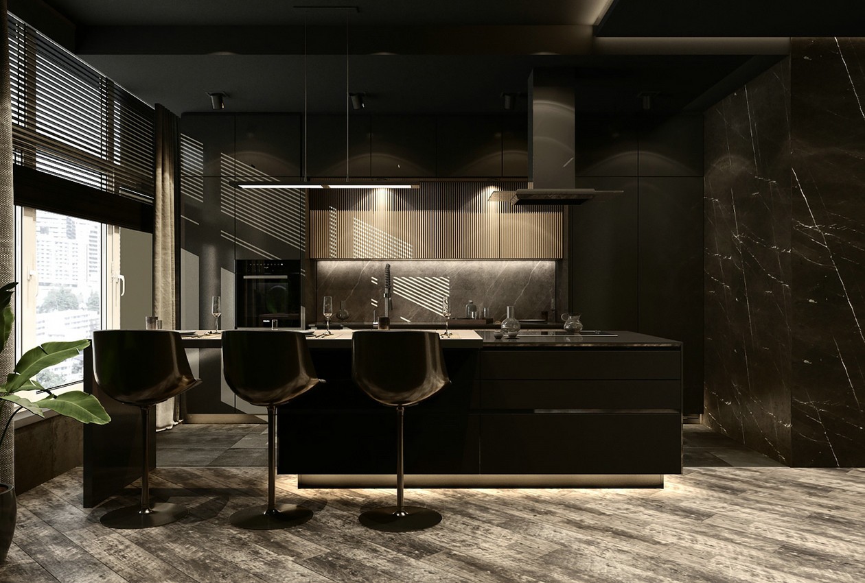 黑色炫酷家居风，猛男的最爱-6