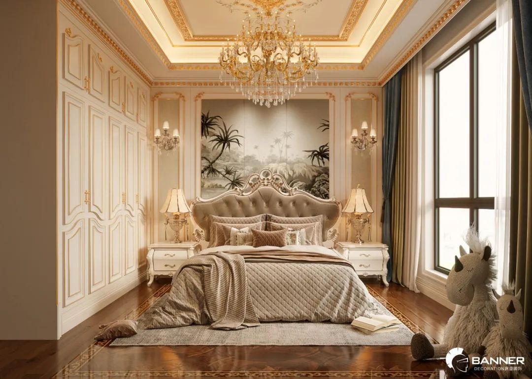 曲江千林郡法式平层设计丨赵振庭-44