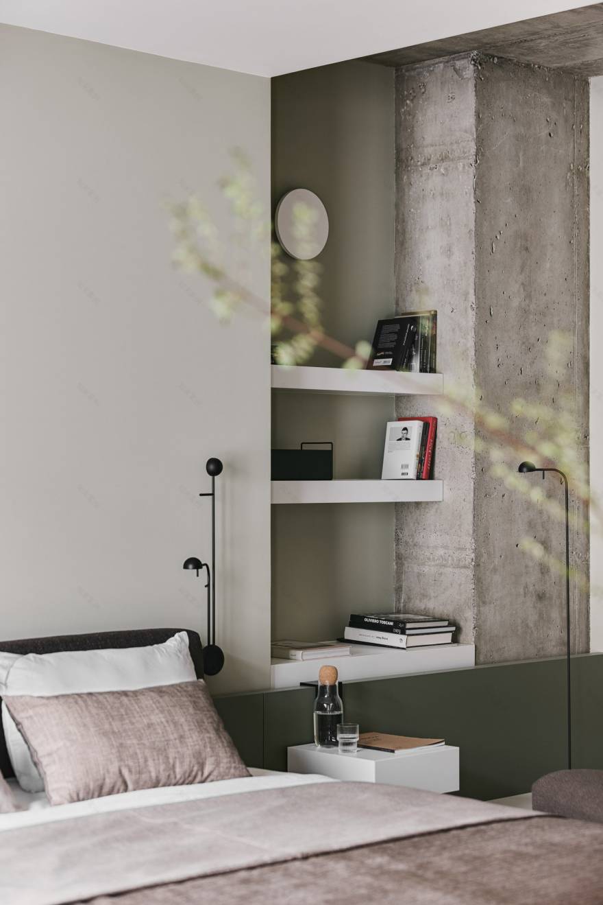 基辅160㎡带花园窗公寓设计丨乌克兰基辅丨设计师阿莲娜·尤季娜-29