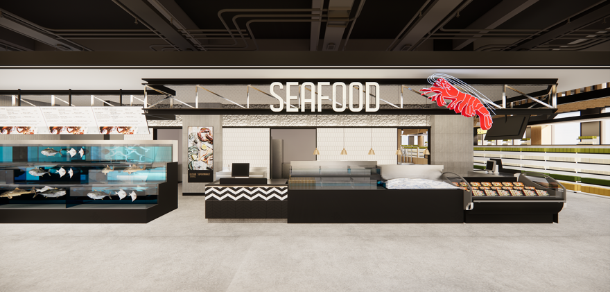 新零售超市设计丨再設計空间事務所-16