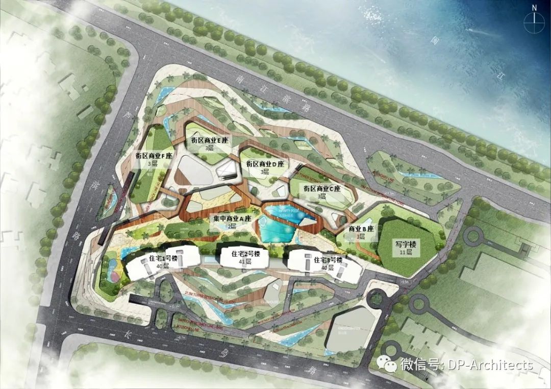 融侨外滩壹号综合发展项目丨中国福州丨DP Architects-9