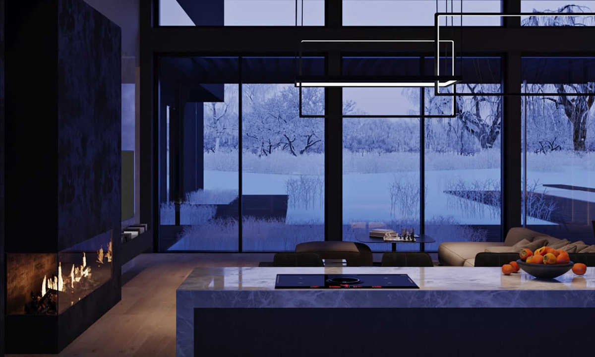 乌克兰 600平超大空间简约设计！-15