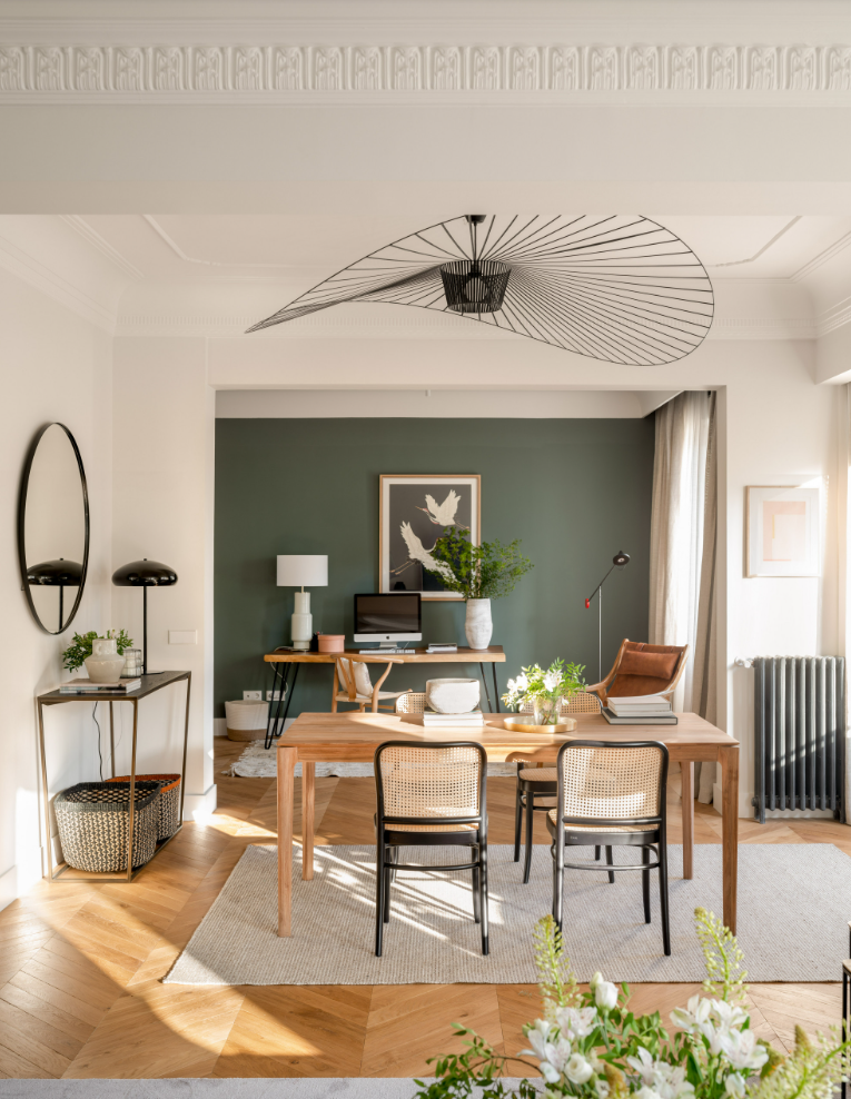 西班牙毕尔巴鄂大平层三口之家设计丨Sandra Vergara 工作室-0