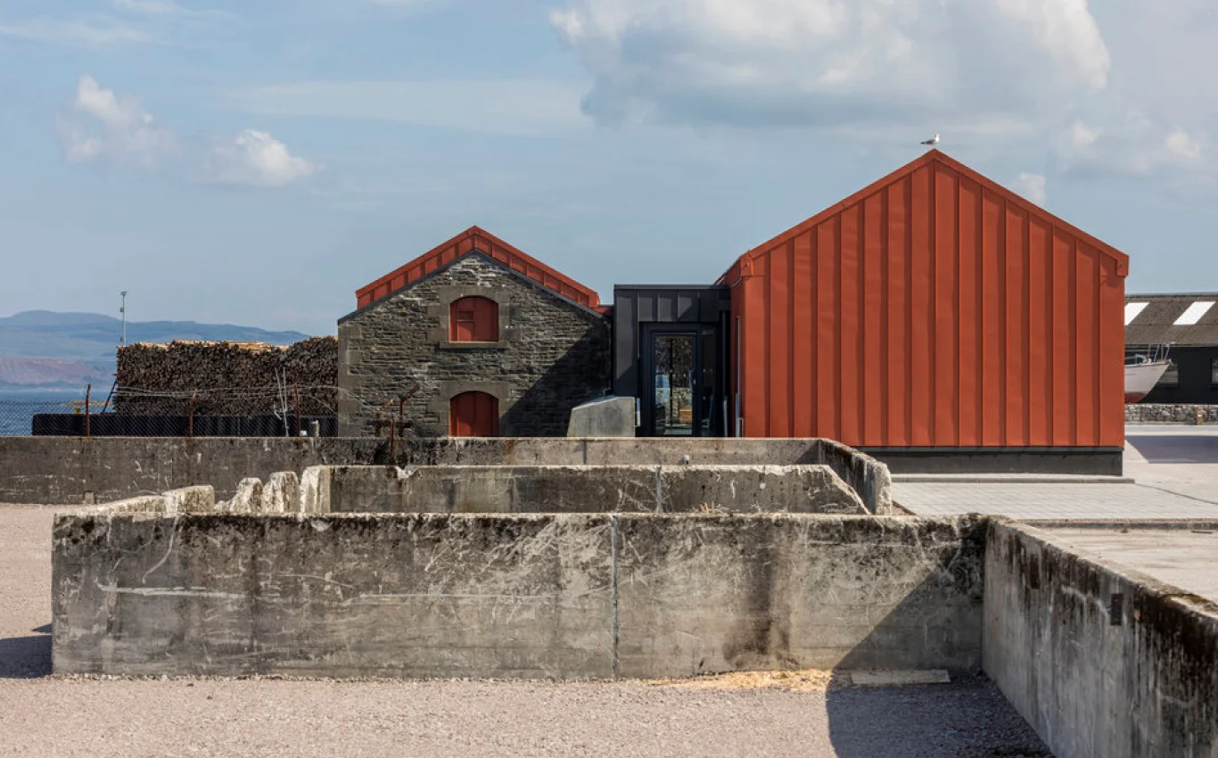 鸡蛋棚；蛋品存放棚（注：这里Egg Shed常见表意结合一般场景推测为存放蛋类的棚子，若有具体背景，表意可能不同 ） 丨英国德里丨OCA Studio-2