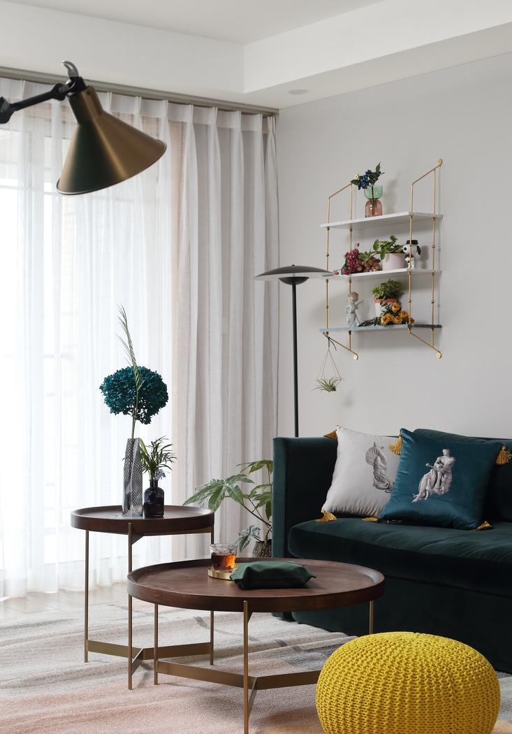 清羽设计丨平层丨春天的风-18