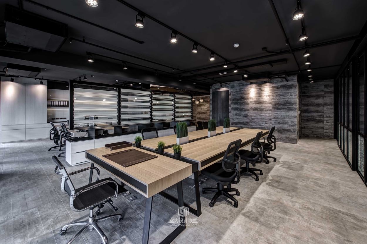 广延设计--华丽上班族　美式电影场景的办公室-12