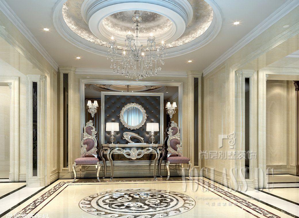 尚层装饰丽宫别墅法式古典风格装修效果图-2
