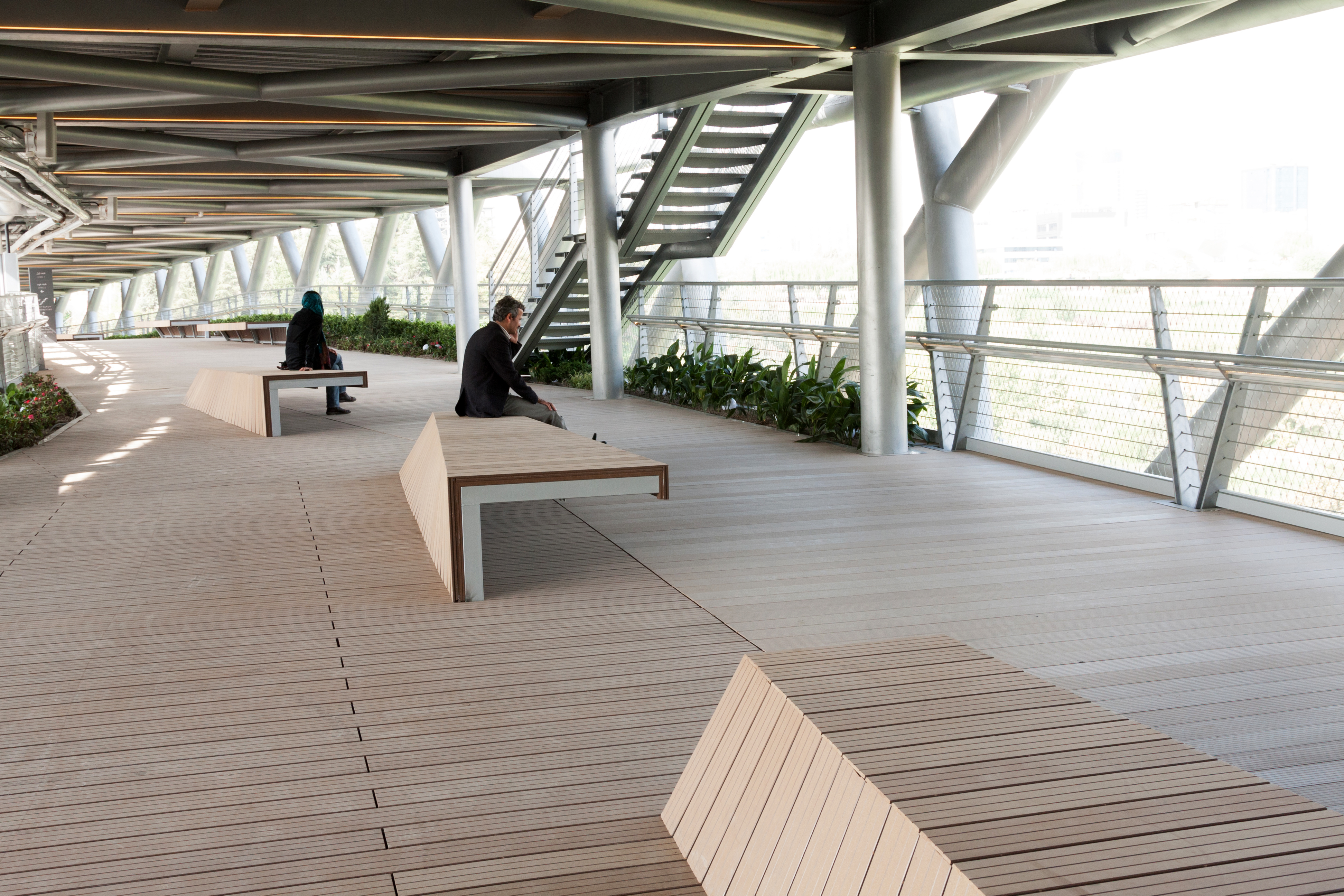 Tabiat Pedestrian bridge | Diba Tensile Architecture-21