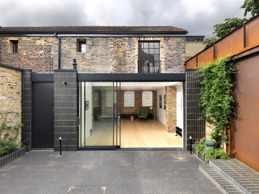 伦敦艺术策展人家居画廊一体化设计-6