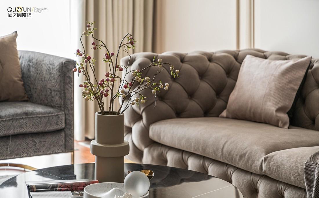 朗诗蓝郡 108 平美式公寓,打造温馨互动家庭空间-0