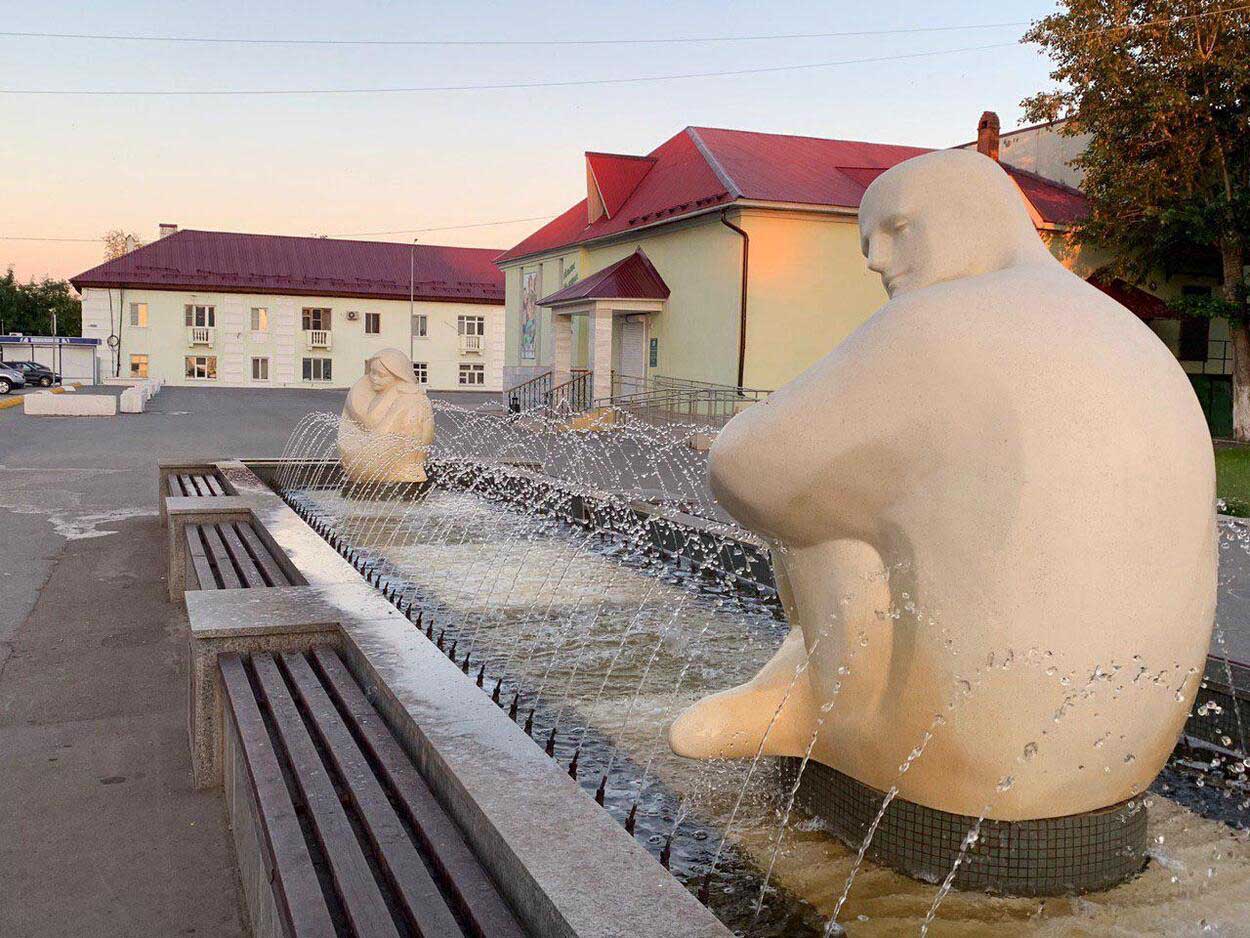 Сквер с фонтаном,Кинель（基涅利喷泉广场）丨俄罗斯萨马拉-12