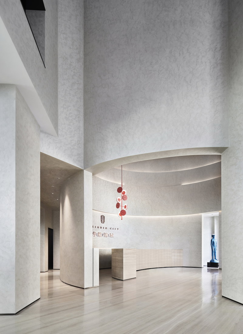 华皓锦域销售中心 | 简约永恒的艺术空间-19