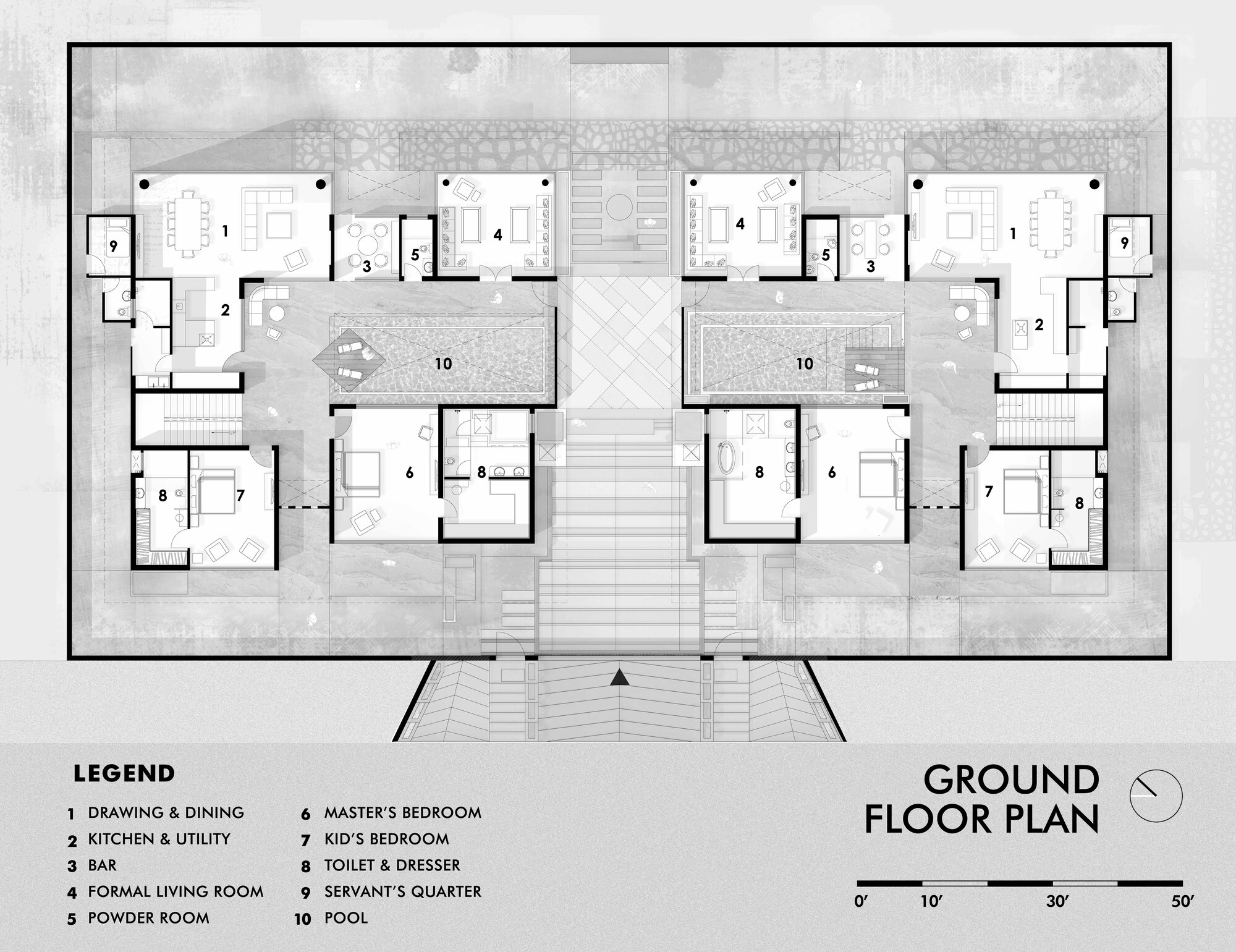 阴影下的房子丨印度丨Zero Energy Design Lab-32