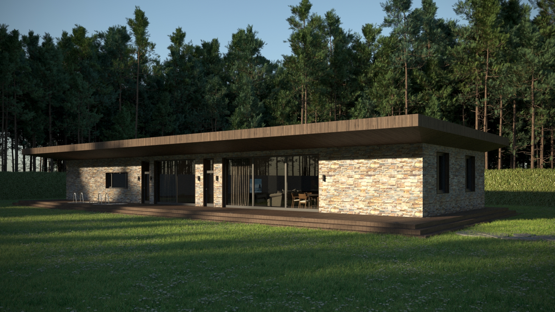 简洁单层 SPA 功能客房丨Planar 工作室-7