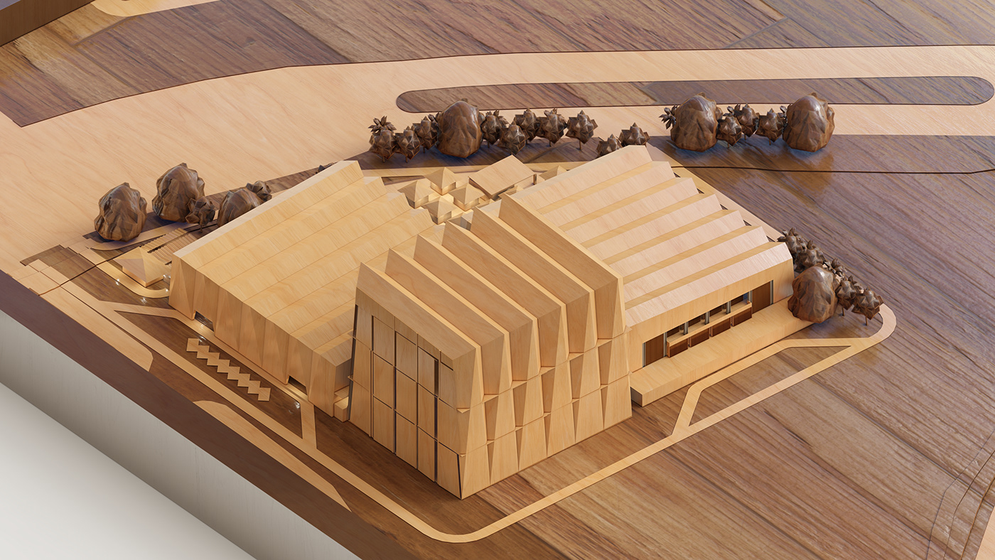 Gar/s Sport Center // maquette render (Studio Project)-3