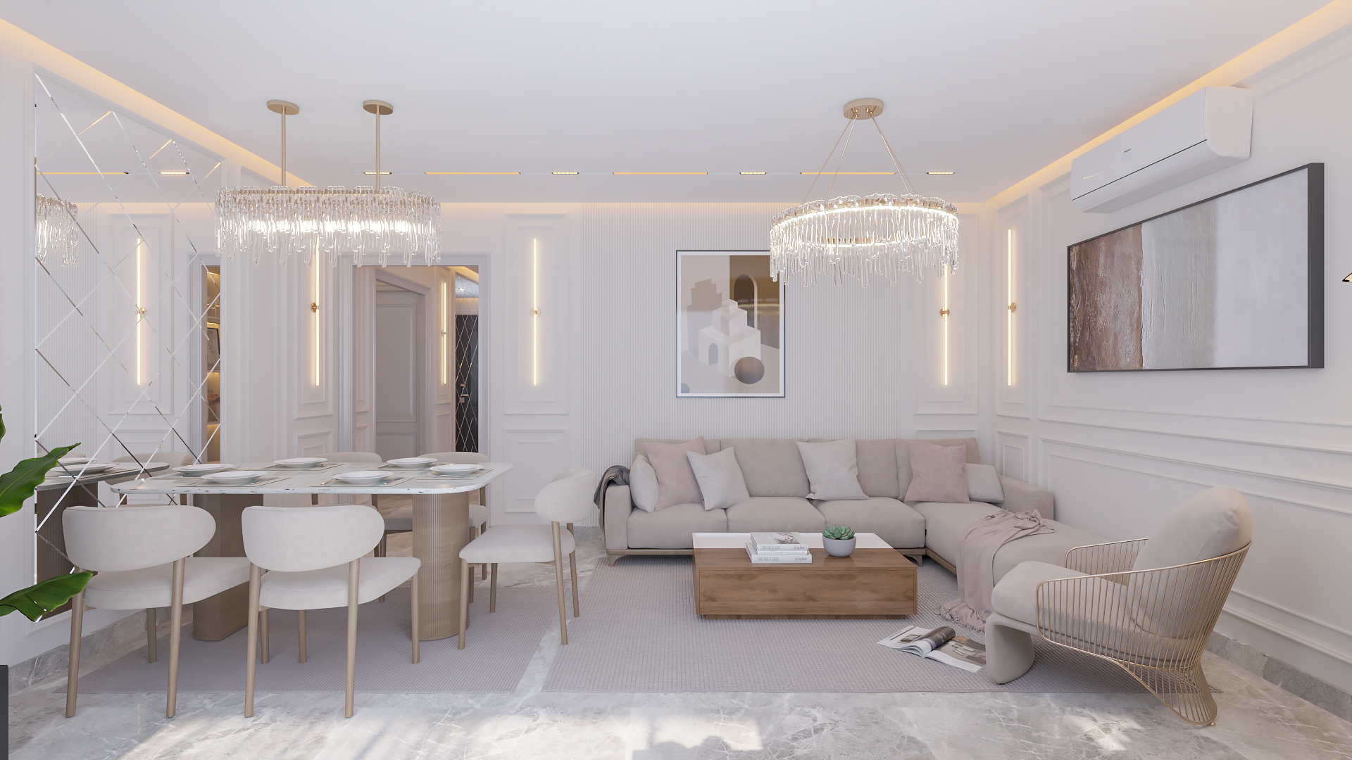 Modern Apartment Design at Smouha, Alexandria-2