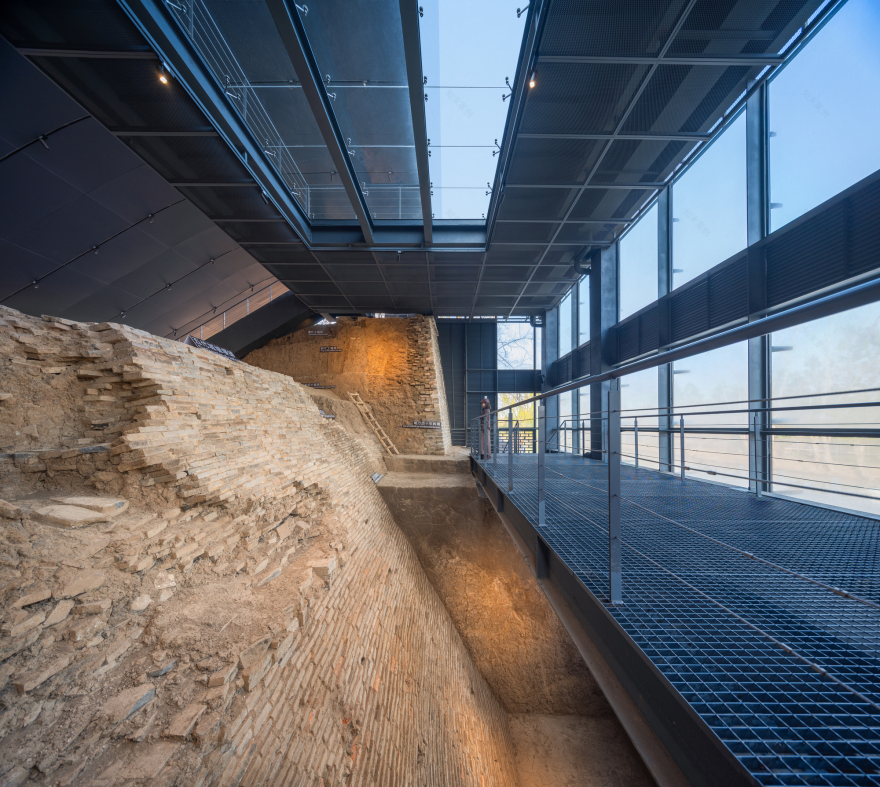 Jingzhou City Wall Archaeological Site Exhibition Pavilion / Qing Studio-29