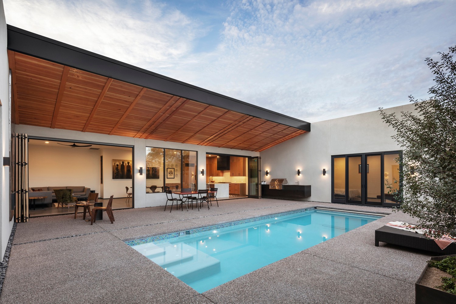 编织之宅 · 凤凰城现代庭院设计-23