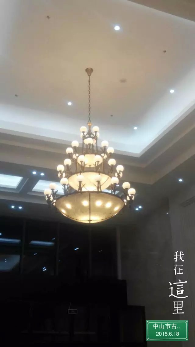 内蒙古鄂尔多斯市法院大堂工程灯具案例-11