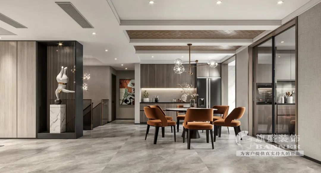 龙湖源著 · 现代复式空间设计丨旗盛-29