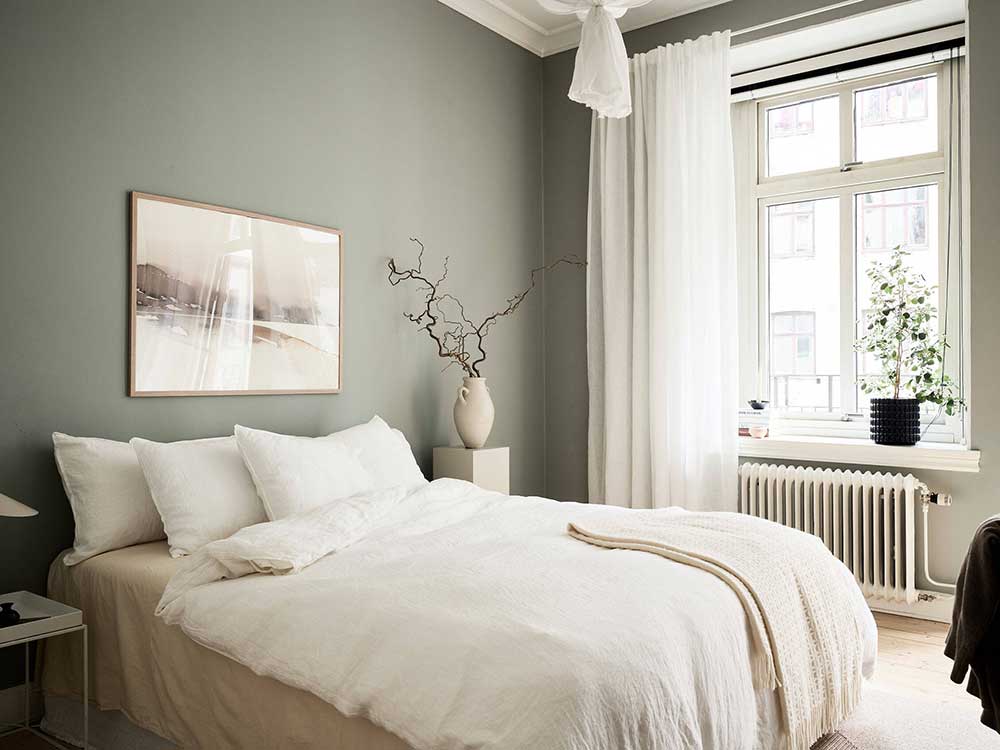 瑞典清新简约一居设计，自然光影打造轻盈空气美居-19