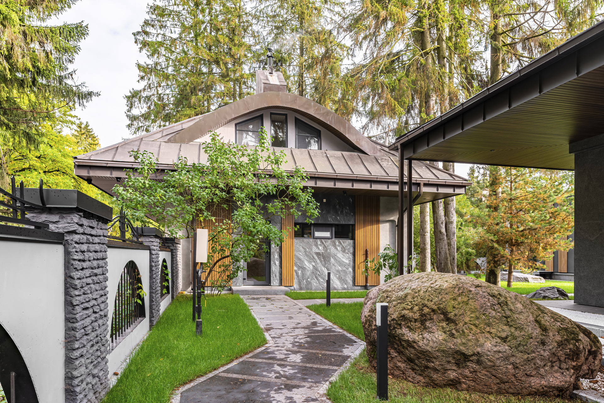 Гостевой дом в загородной вилле.-35