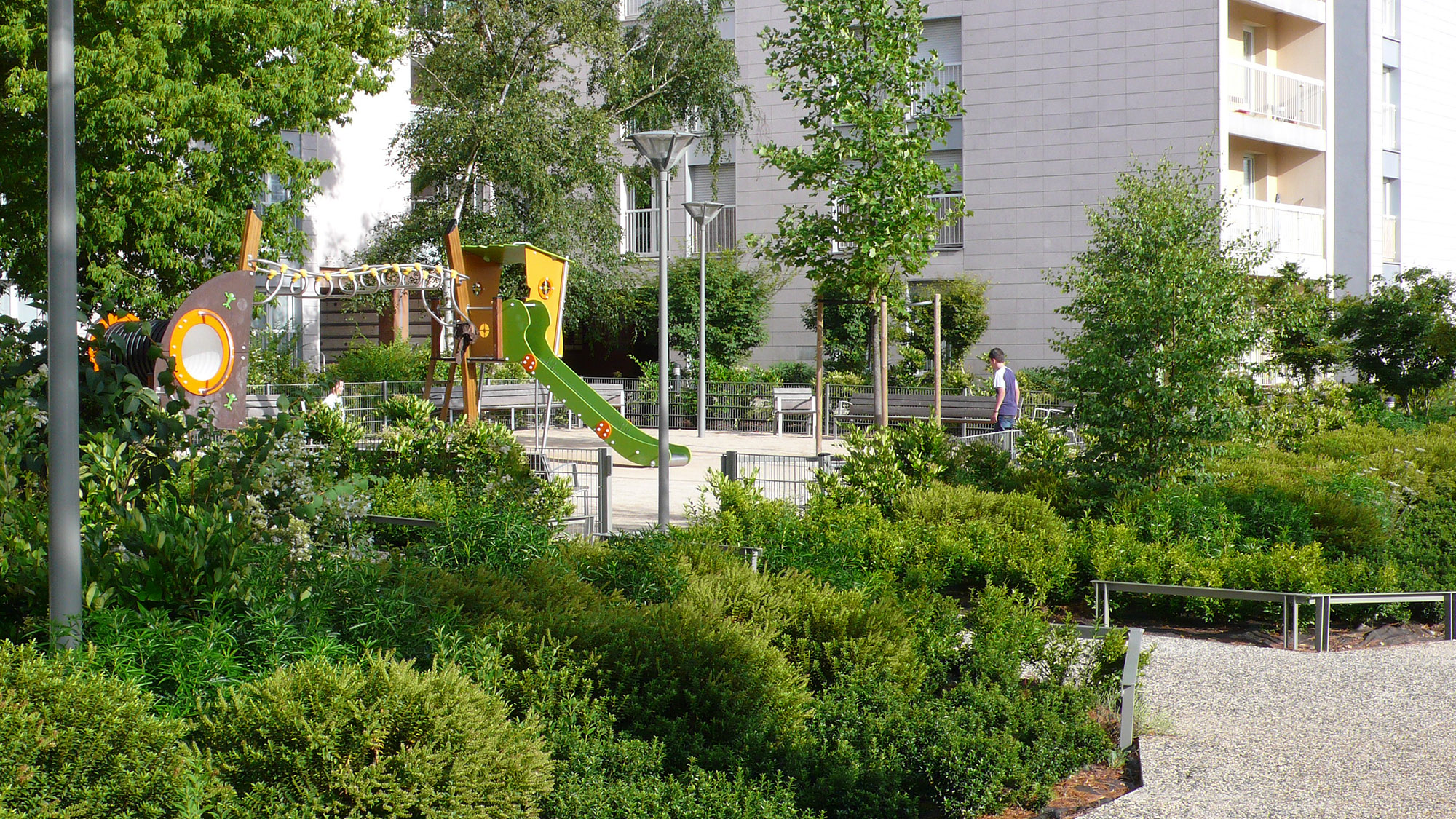 Quartier de la Madeleine - la résidentialisation - La Compagnie du Paysage-47