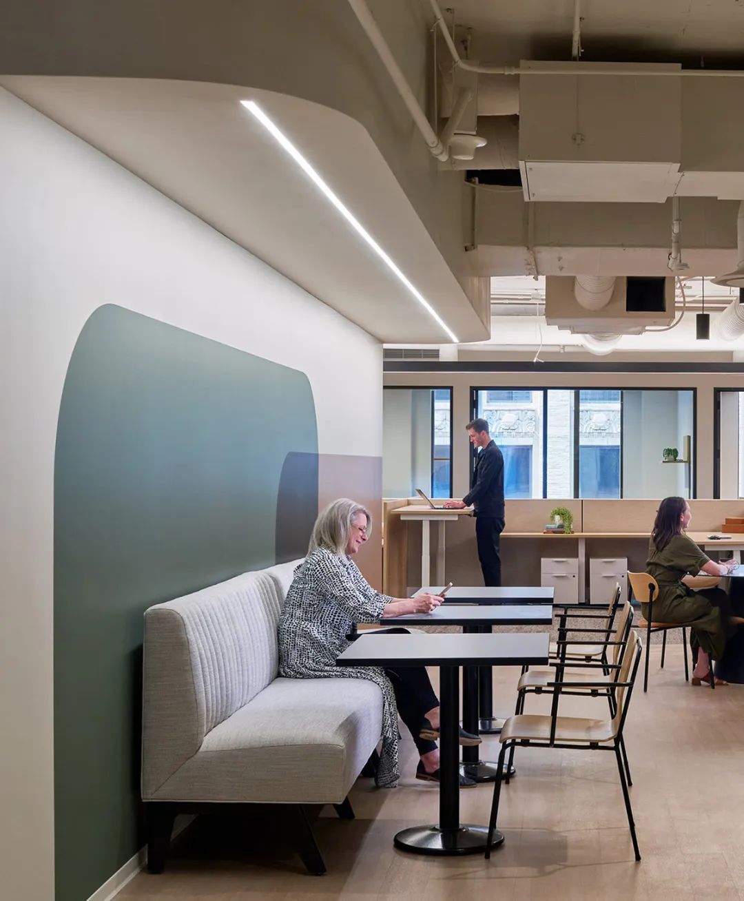 芝加哥 222 North LaSalle 小户型办公租赁新模式丨美国芝加哥丨Charlie Greene Studio-1