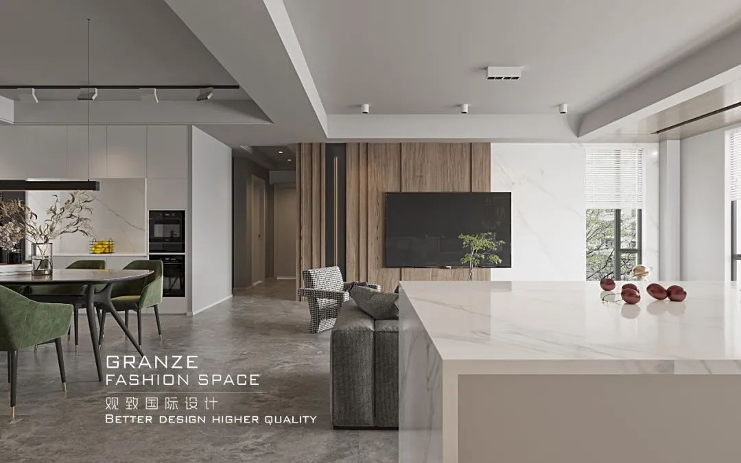 淮安绿地世纪城现代别墅，光与生活的艺术融合-5